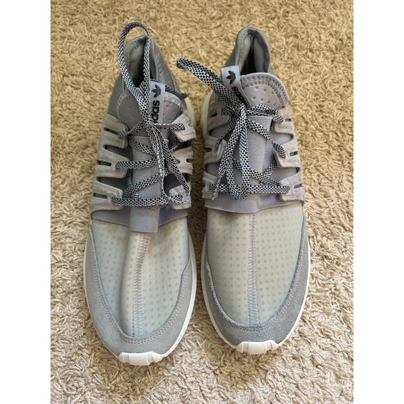 Adidas Originals Tubular Radial Gray Size 10 US Men’s - Picture 2 of 4